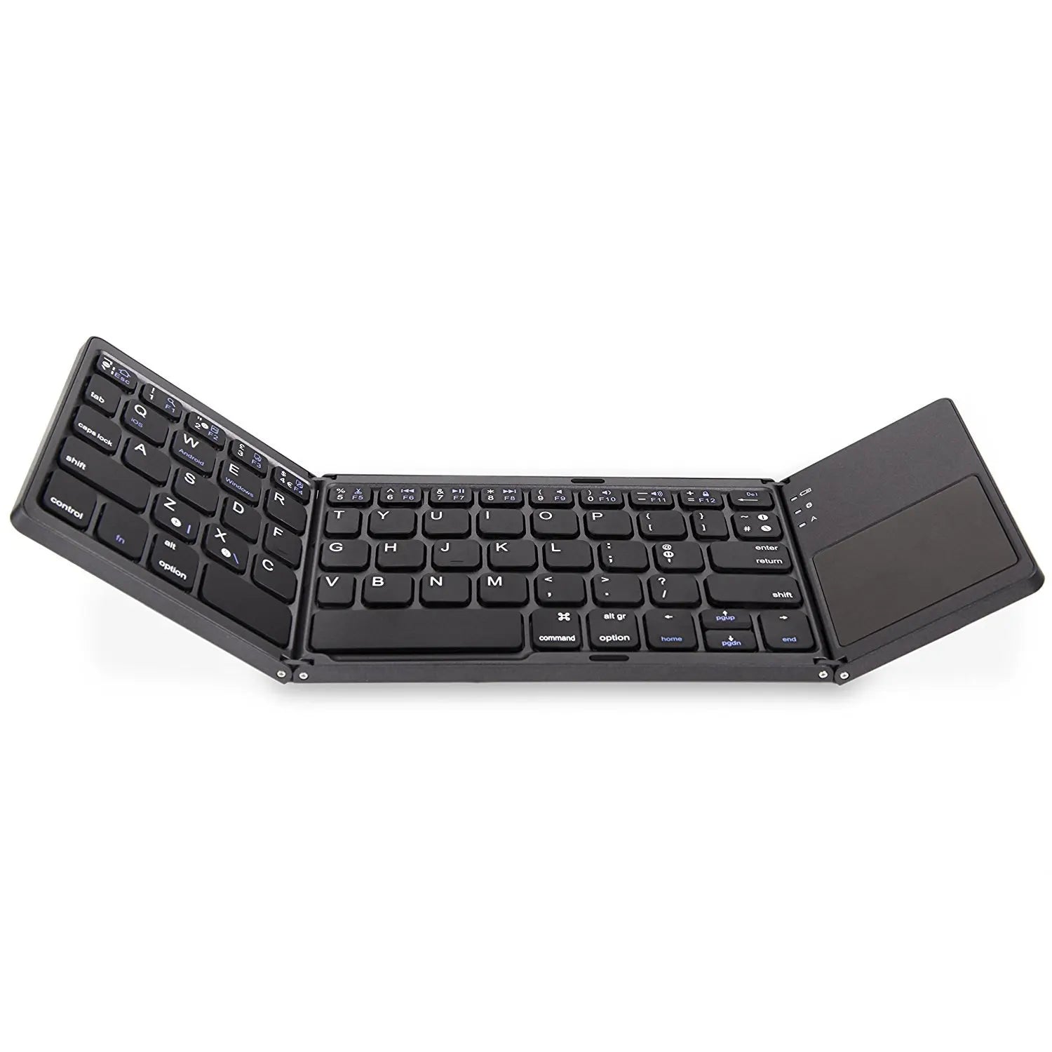 Teclado Mini Bluetooth con Touchpad - Triple Plegable Magnético